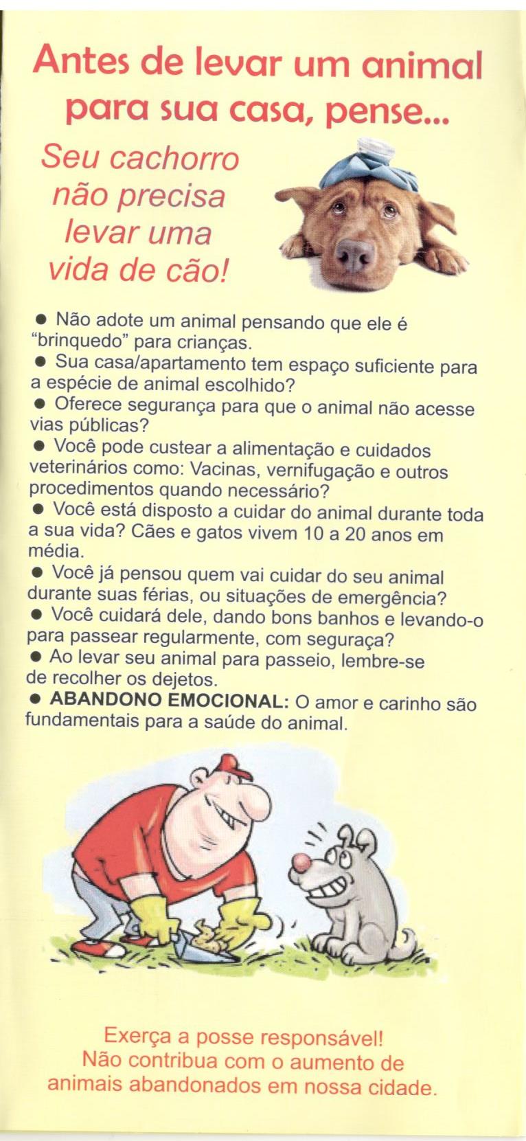 Maus Tratos de Animais é Crime Lei Federal 9.605/98